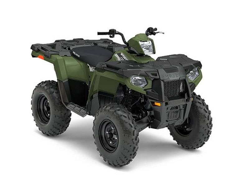 CAN AM OUTLANDER L 570, forest green quad atv